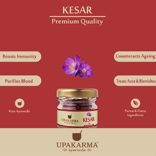 Upakarma Pure Kashmiri Kesar (Saffron Threads), 2 g-6.webp
